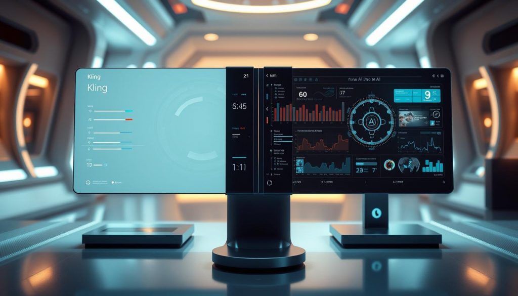 AI interface design comparison