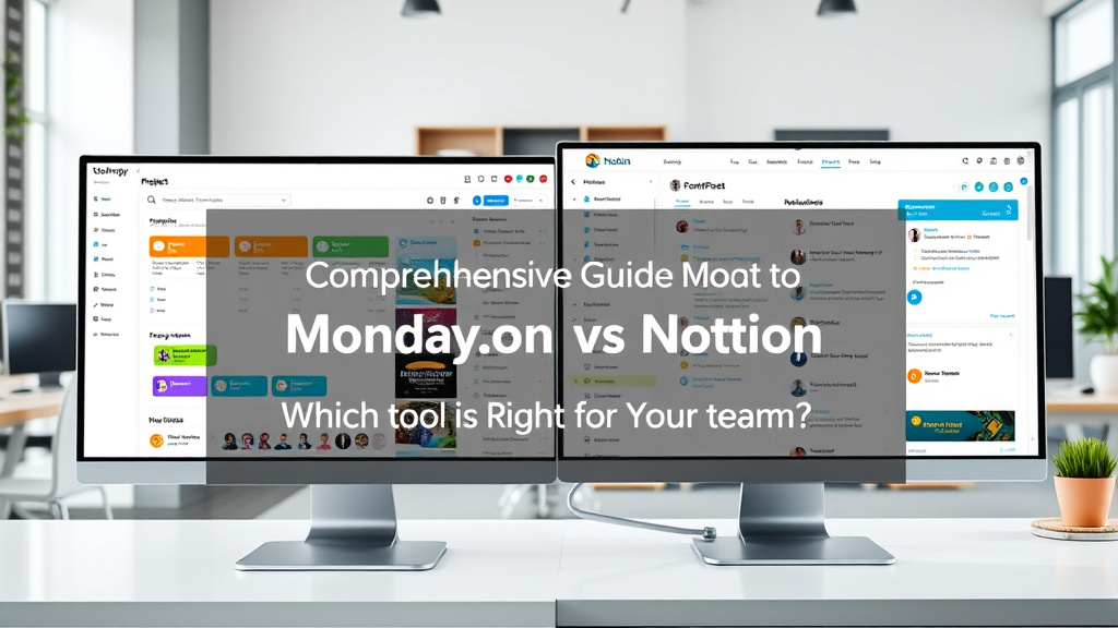 Comprehensive Guide to Monday.com vs Notion Which Tool is Right for Your Team?