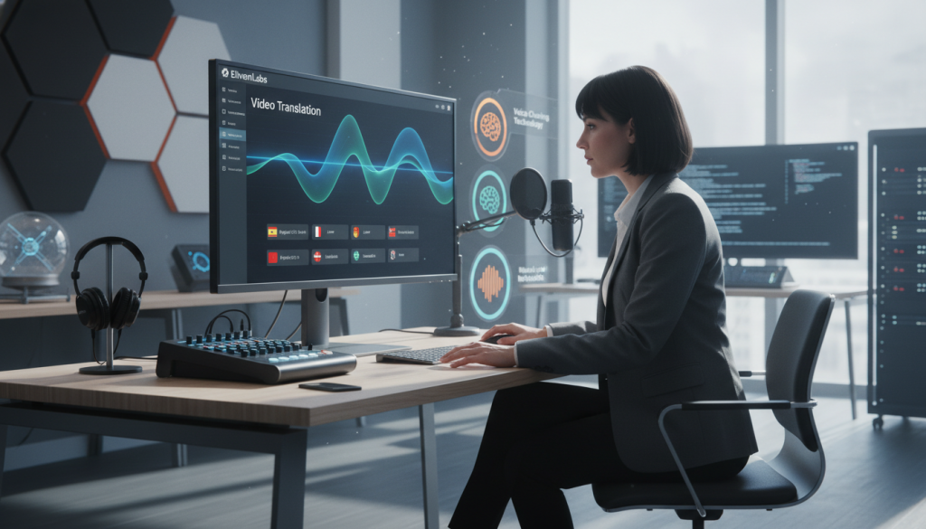 ElevenLabs Video Translation Software